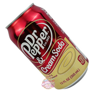 Dr Pepper & Cream Soda American 355 Can