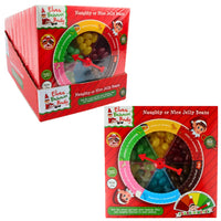 Christmas Elves Behavin' Badly Naughty or Nice Jelly Bean Game 100g (Vg, V, H)