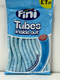 Raspberry Inside Out Tubes 140g