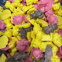Choc animals 100g milk chocolate animal shaped sweets