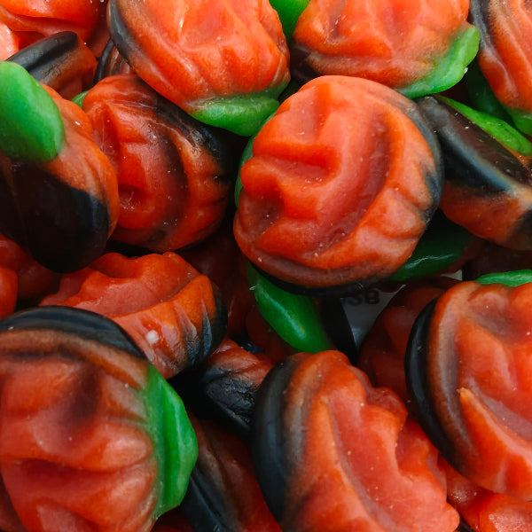 Gummy Pumpkin Face Sweets
