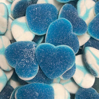 Giant Fizzy Raspberry Hearts (GF)
