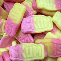 Swedish Strawberry and Banana Foam Bites