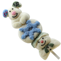 Christmas Snowman & Snowdog Mallow Kebab Pops 30g
