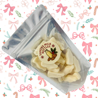 Christmas Santa's Milk Bottles