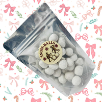 Christmas Snow Balls (GF, V, H)