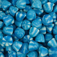 Blue raspberry twist kisses 100g chewy blue raspberry sweets