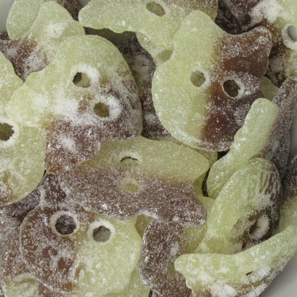 BUBS cool cola skulls 100g chewy cola flavoured sweets