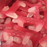 Dracula teeth sweets 100g strawberry jelly vampire teeth shaped sweets