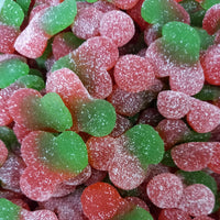 Fizzy cherries 100g sour jelly sweets cherry flavour