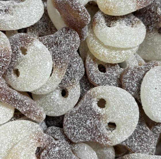 Fizzy cola skulls 100g cola flavoured sour gummy sweets