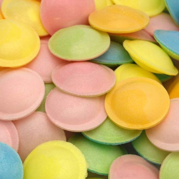 Flying saucers 100g sherbet filled wafer sweets