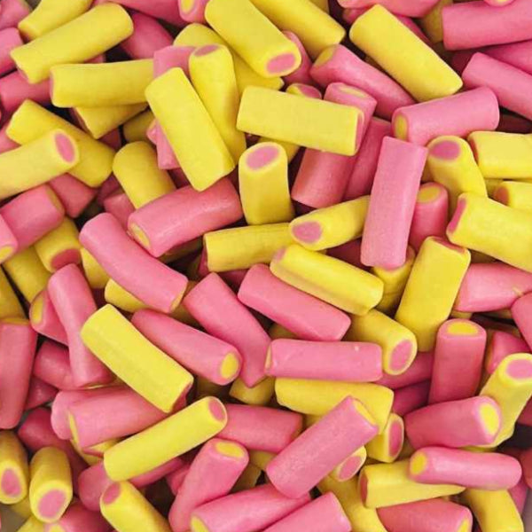 Haribo rhubarb and custards 100g chewy sweets