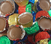 Icy cups 100g chocolatey sweets with colourful chocolate drops