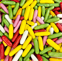 Liquorice comfits 100g liquorice pieces with sugar coating