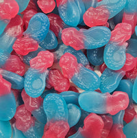 Mermaid sweets 100g bubblegum flavoured jelly sweets shaped like mermaids