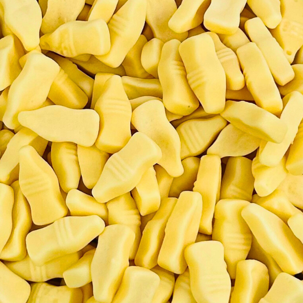 Milk bottles 100g creamy milk flavoured chewy sweets