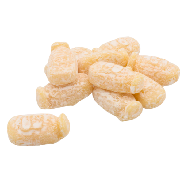 Powdered milk bottles 100g chewy milk bottle sweets dusted gummies