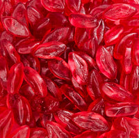 Red lips sweets 100g fruit flavoured jelly sweets shaped like lips