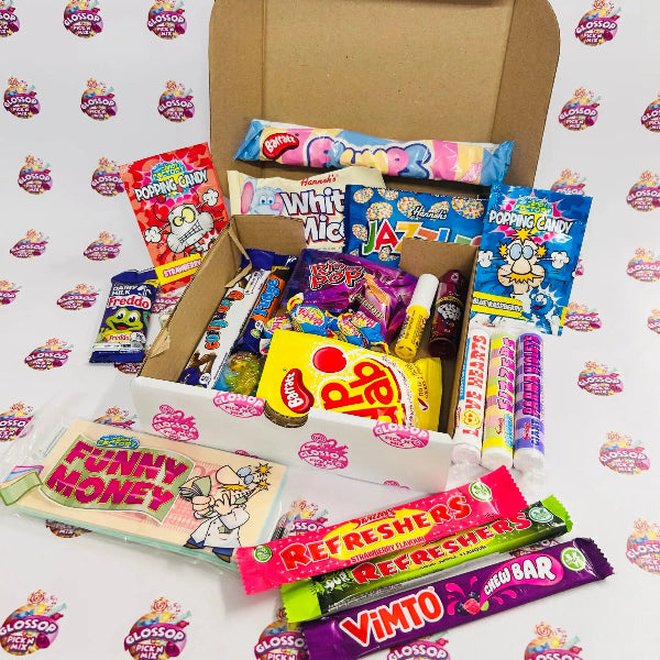 Retro mix box assorted classic sweets selection