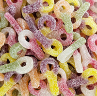 Sour dummies 100g sour fruit flavoured gummy sweets