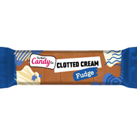 The Real Candy Co clotted cream fudge bar – traditional creamy fudge sweet UK