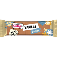 Vanilla fudge bar 130g creamy vanilla flavoured fudge