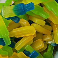 Vegan ice lollies 100g fruit flavoured jelly sweets shaped like mini ice lollies